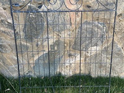 Decorative Steel Garden Fence Panel