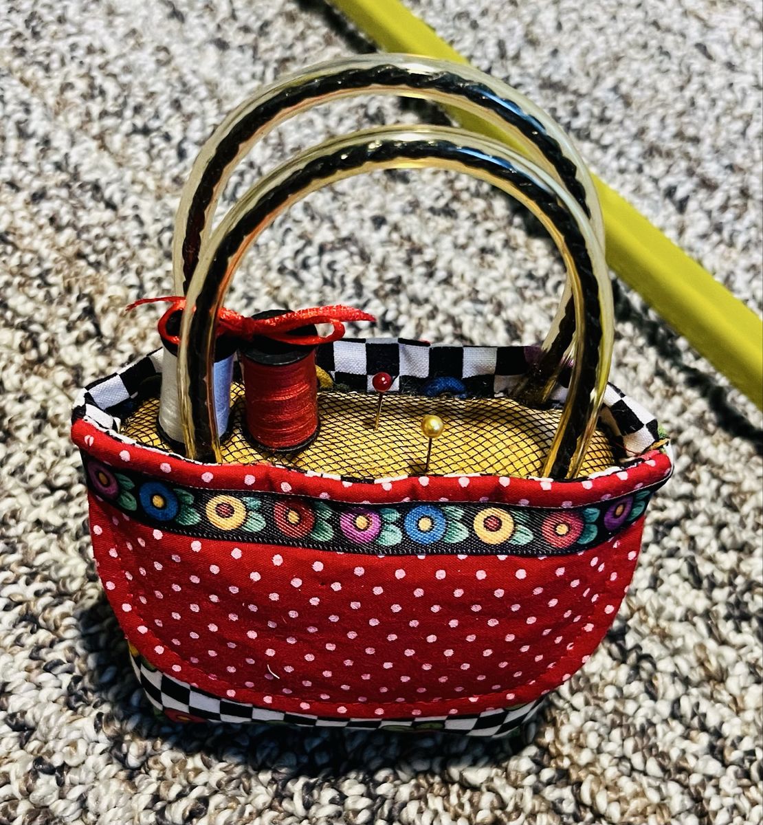 Mary Engelbreit pin cushion