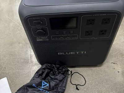BLUETTI AC180T PORTABLE POWER STATION NEW
