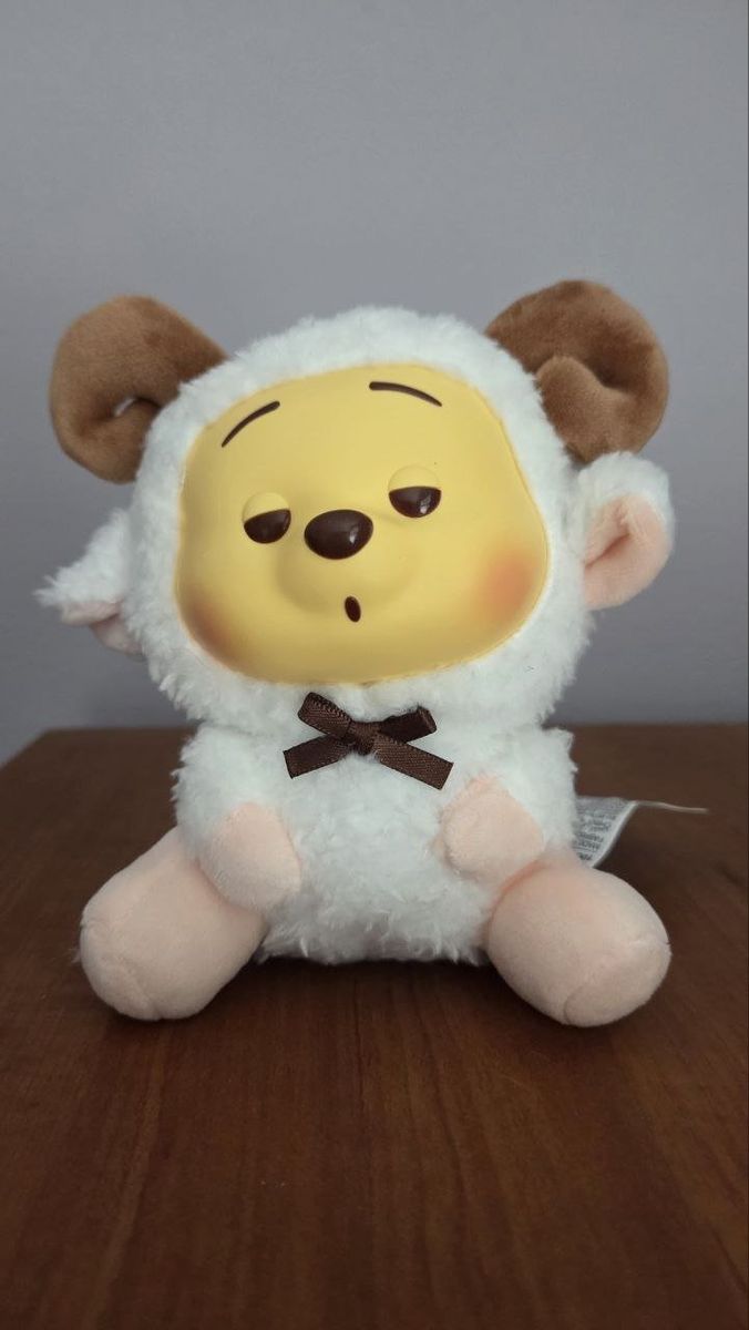MINISO Disney Winnie the Pooh Sheep Series Blind Box Plush Pendant Figure Toy