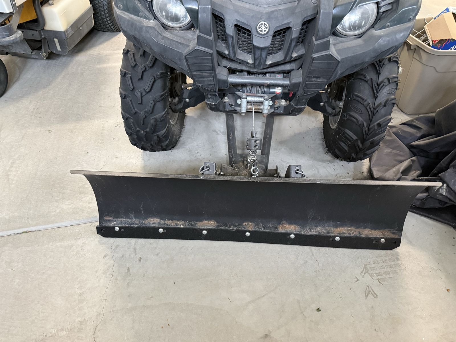 Yamaha Grizzly 700 FI 4x4 ATV with Snow Plow Used
