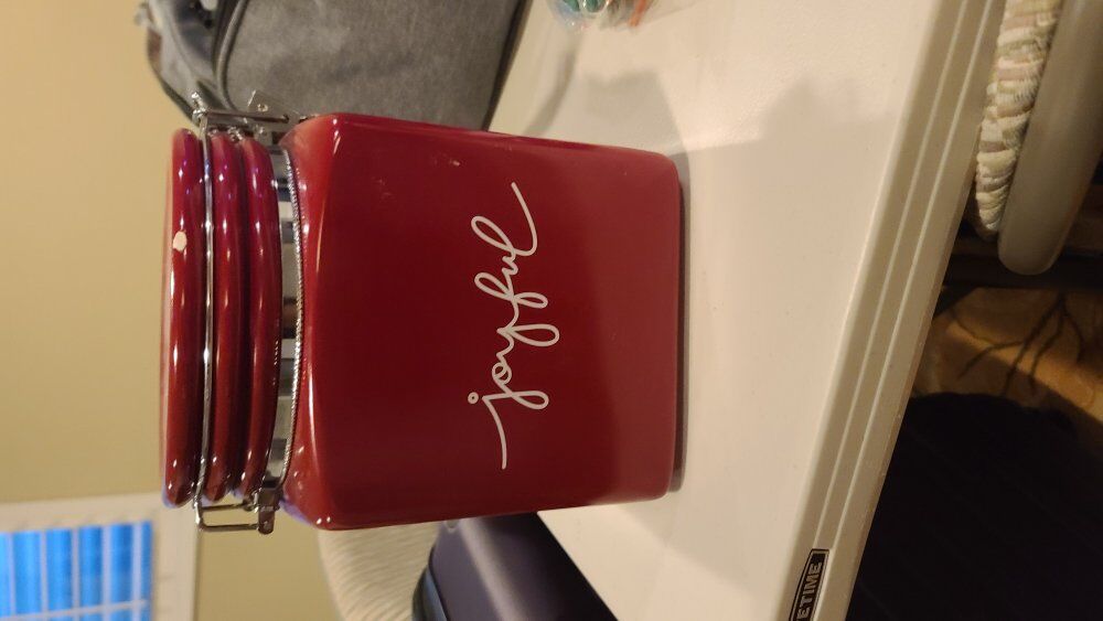 "Joyful" Cookie/Candy Jar