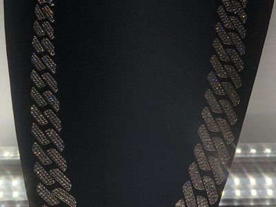 Heavy 20mm Moissanite Cuban Link Chain 24” - VVS1 Ice (Passes Diamond Tester 2 available)
