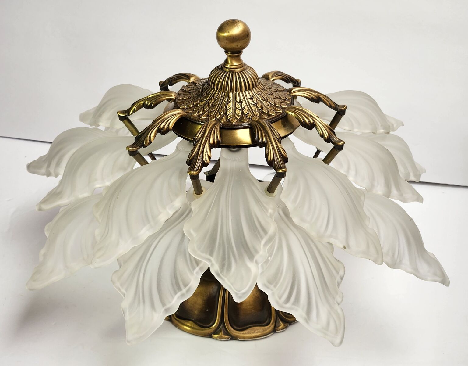 1930s Petite Alba Macbeth Evans Ceiling Light