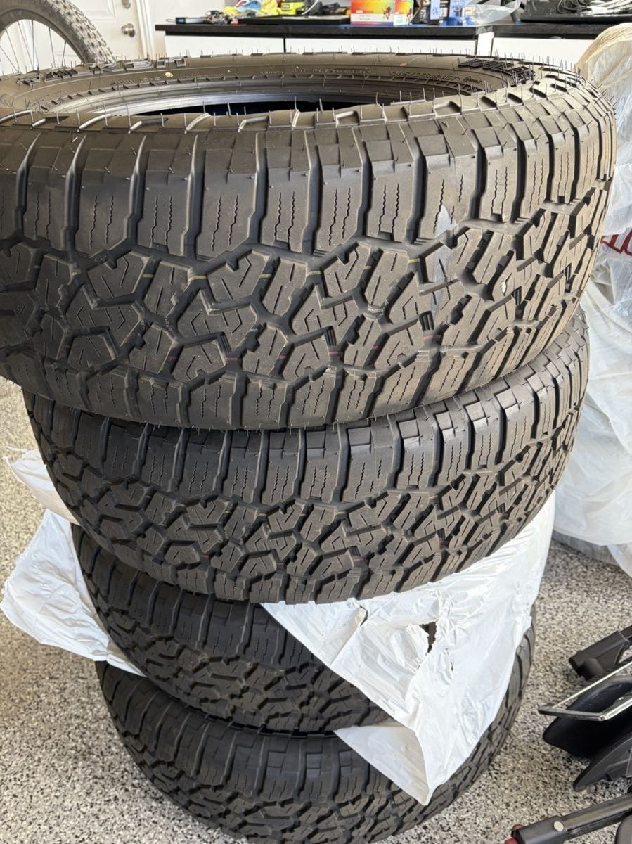Falken WILDPEAK A/T3W tires 285/65R18 Tundra Ram