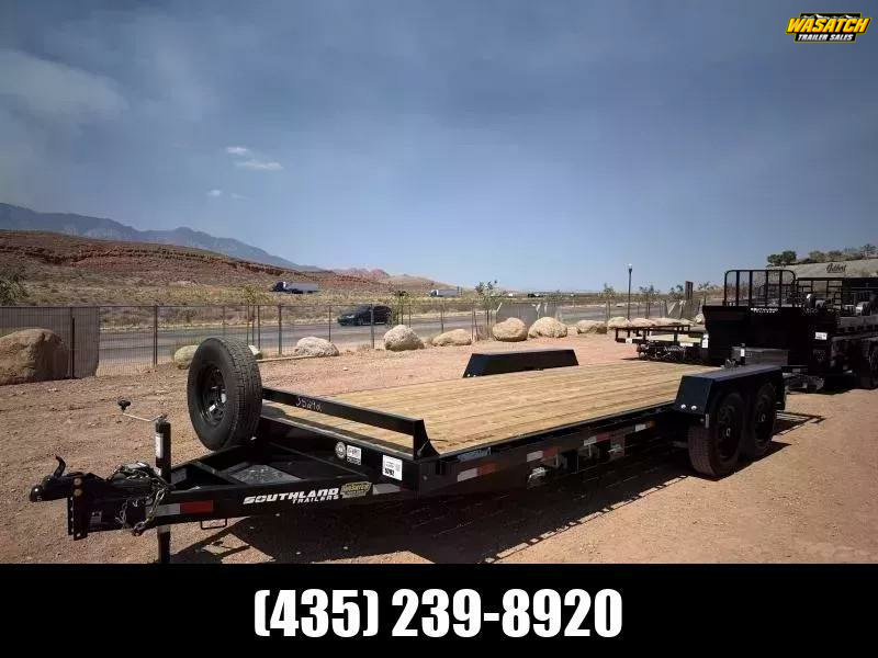 Southland Trailers 7X20 14K LBAT7 DOVETAIL Equipment Trailer