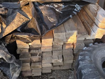 3x6x20 foot nominal lumber approximately 70 available been covered from weather