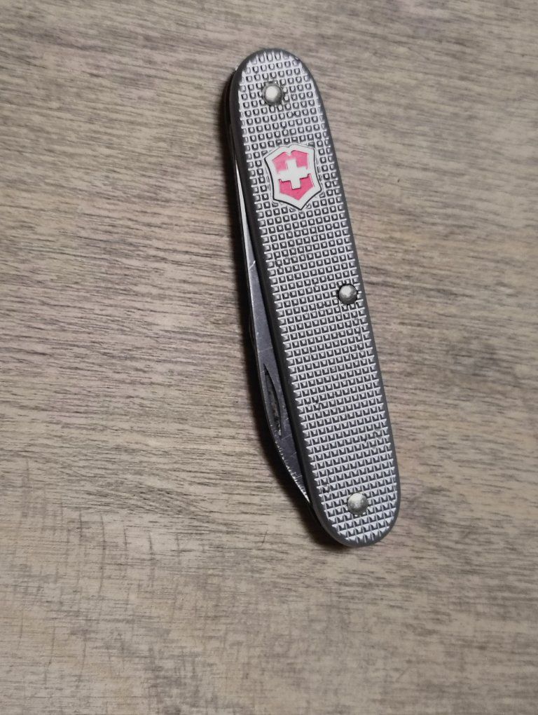 Vintage Victorinox Swiss Army Pocket Knife - Alox Silver Florist / Pruning Knife