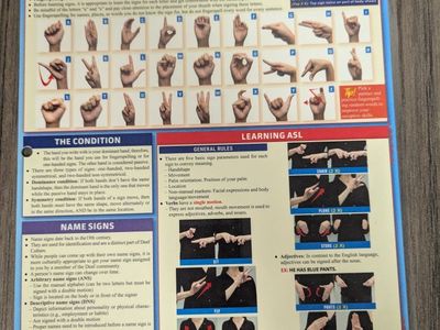 ASL quick study pamphlet