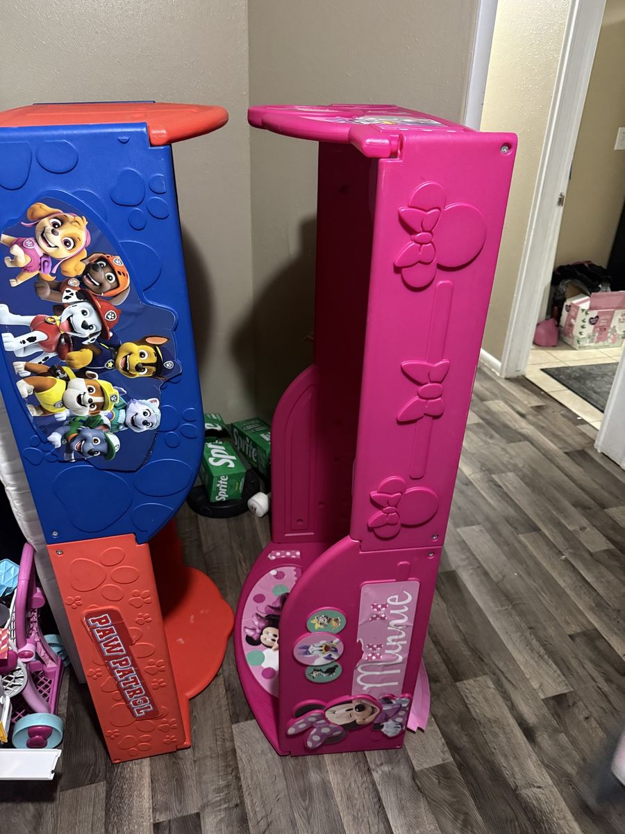 Free Paw Patrol and Minnie Mouse Toddler beds