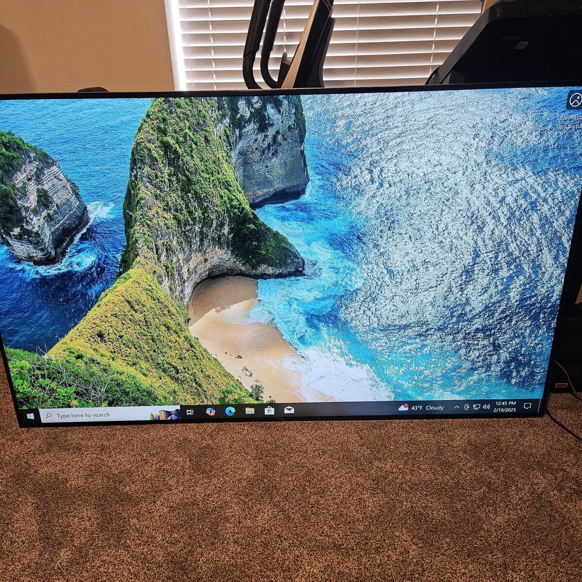 85" Samsung 4k LED 240hz was $8,999 New