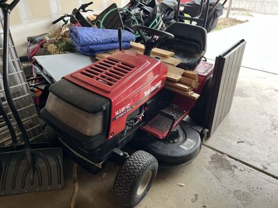 Riding Lawn Mower Runs Great