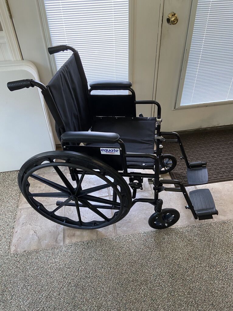 Equate Lightweight Foldable Steel Wheelchair