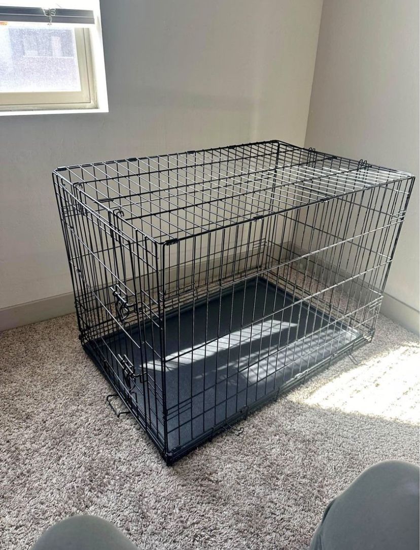 30" Dog Crate Kennel Pet Cage