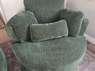Green Round Chairs