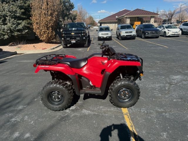 2022 Honda Rancher TRX420 ES DCT. Low miles with Winch
