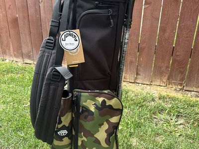 Limited Edition Camo Jones Rover-R Golf bag.