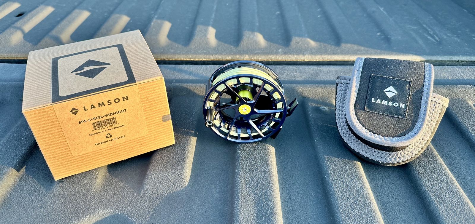 Lamson Speedster S -5+ Fly Reel w/line