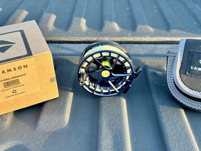 Lamson Speedster S -5+ Fly Reel w/line