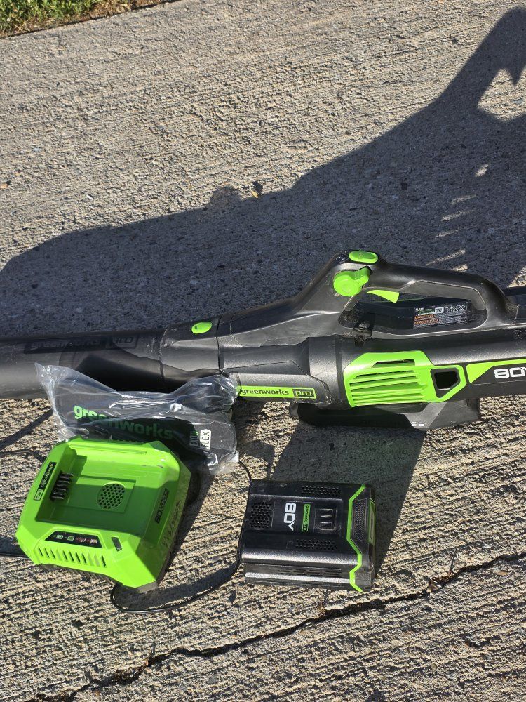Greenworks 80v leaf blower