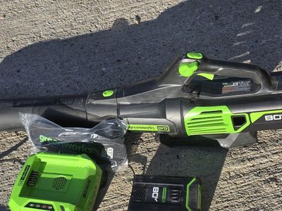 Greenworks 80v leaf blower