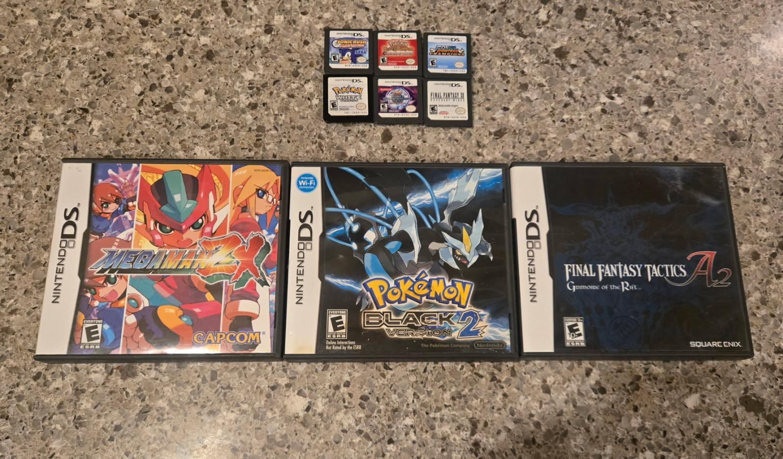 Nintendo Ds game bundle including PokeMon Black 2! trades considered!