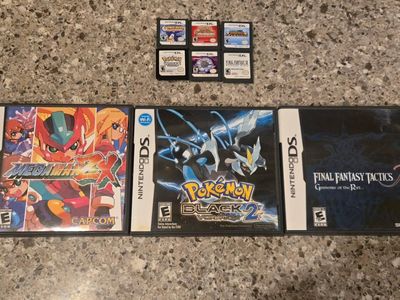 Nintendo Ds game bundle including PokeMon Black 2! trades considered!