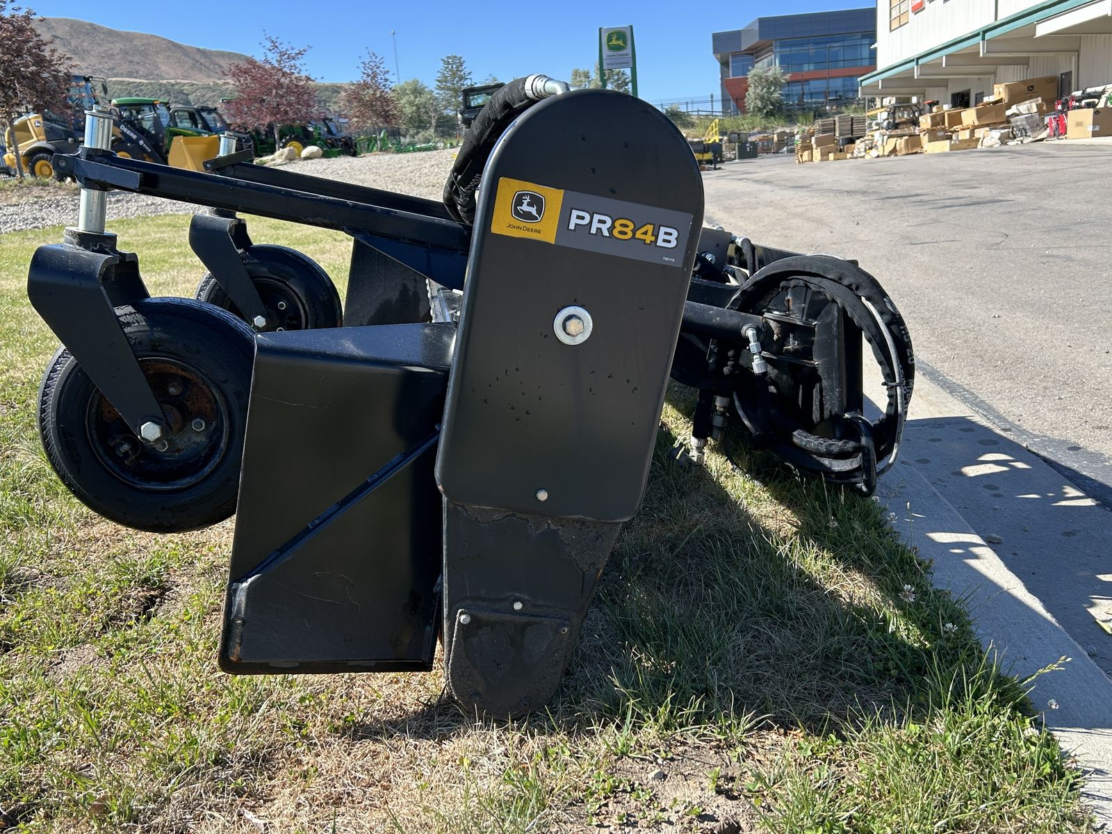 Used 2021 JOHN DEERE PR84B ANGLE POWER RAKE