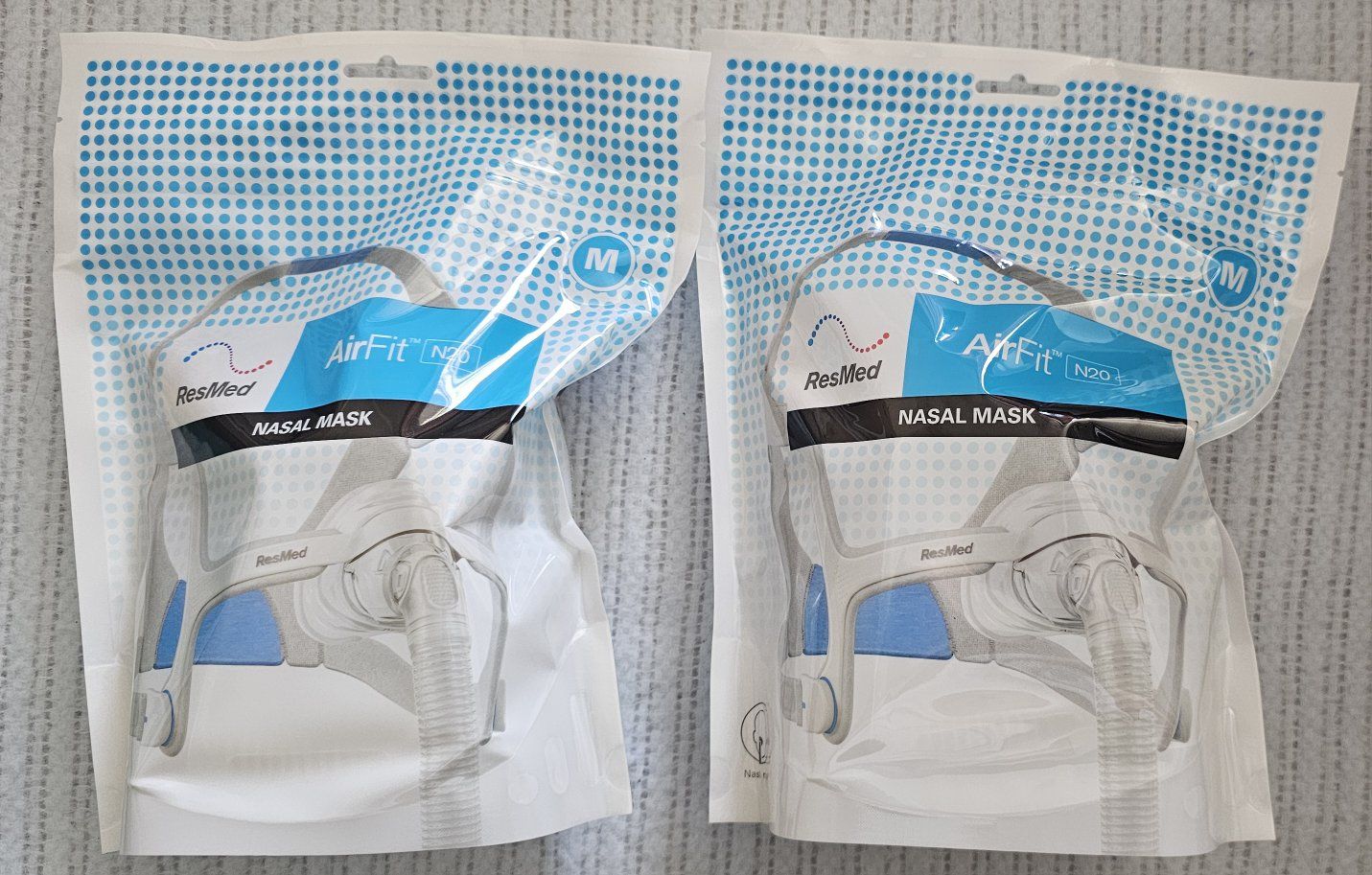 ResMed AirFit N20 Medium Nasal Mask System #63501 – New Sealed