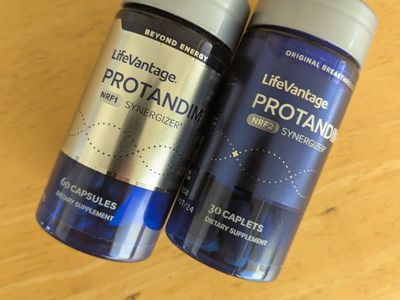 LifeVantage Protandim NRF1 and NRF2 Synergizer Dietary Supplements Set