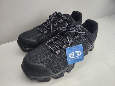 Timberland Men's steel toe work shoes, Size 9