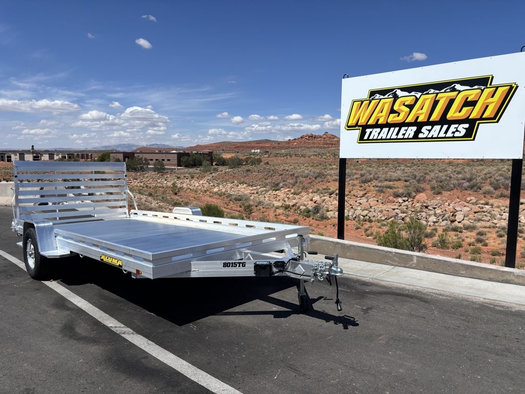 2026 Aluma 6.5X15 Single Axle Aluminum Utility Tra
