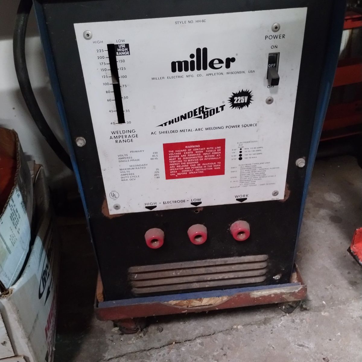 Miller Thunder-Bolt welder