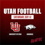 4 Utah vs Arkansas Football Tickets, Sept. 12