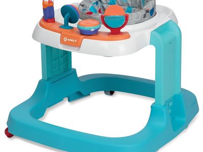 Safety 1st Ready, Set, Walk! DX Developmental Walker, Grey Geo