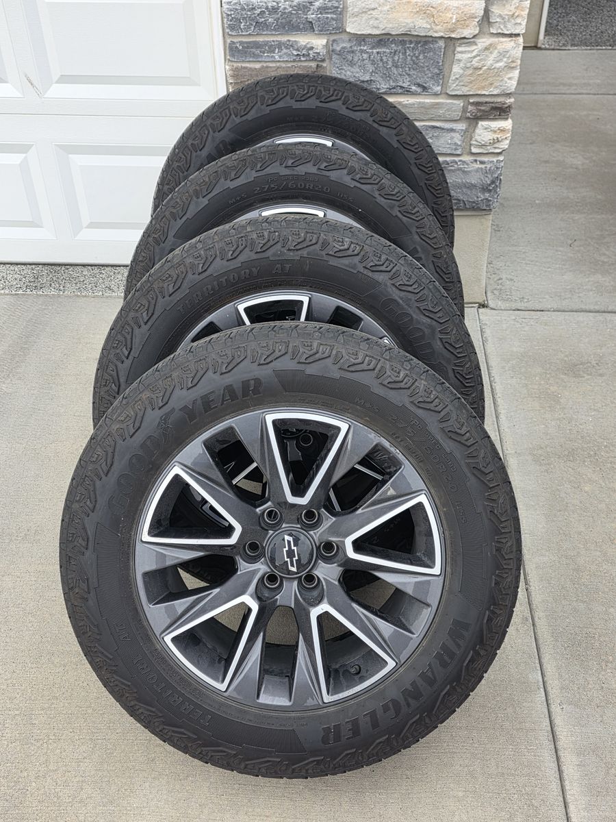 2023 Chevy Suburban wheels and tires
