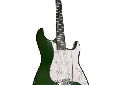 Snap On Green Electric Guitar
