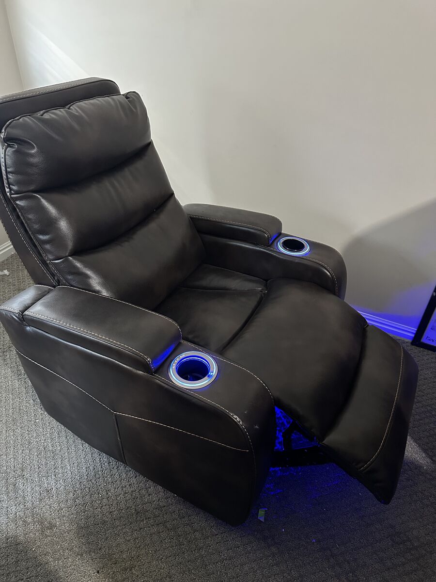 Leather Power Recliners - used like new, excellent condition