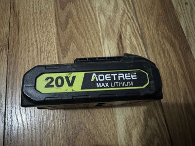 AOETREE 20V 2.0Ah Battery for Cordless Leaf Blower Only