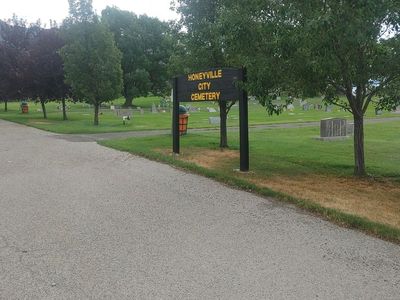 Honeyville cemetery plots