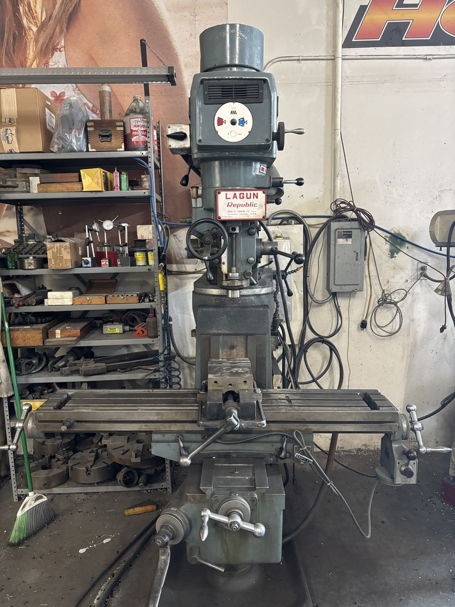 Laguna FTV-S2 Vertical Milling Machine – Power Feed – Excellent Working Condition