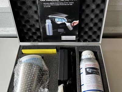 Polymer Vapor Headlight Restoration kit