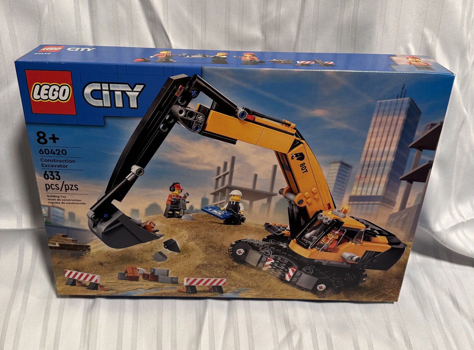 LEGO City - Yellow Construction Excavator (# 60420)