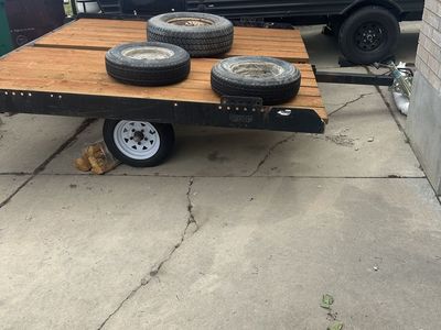 8x8 tilt deck trailer