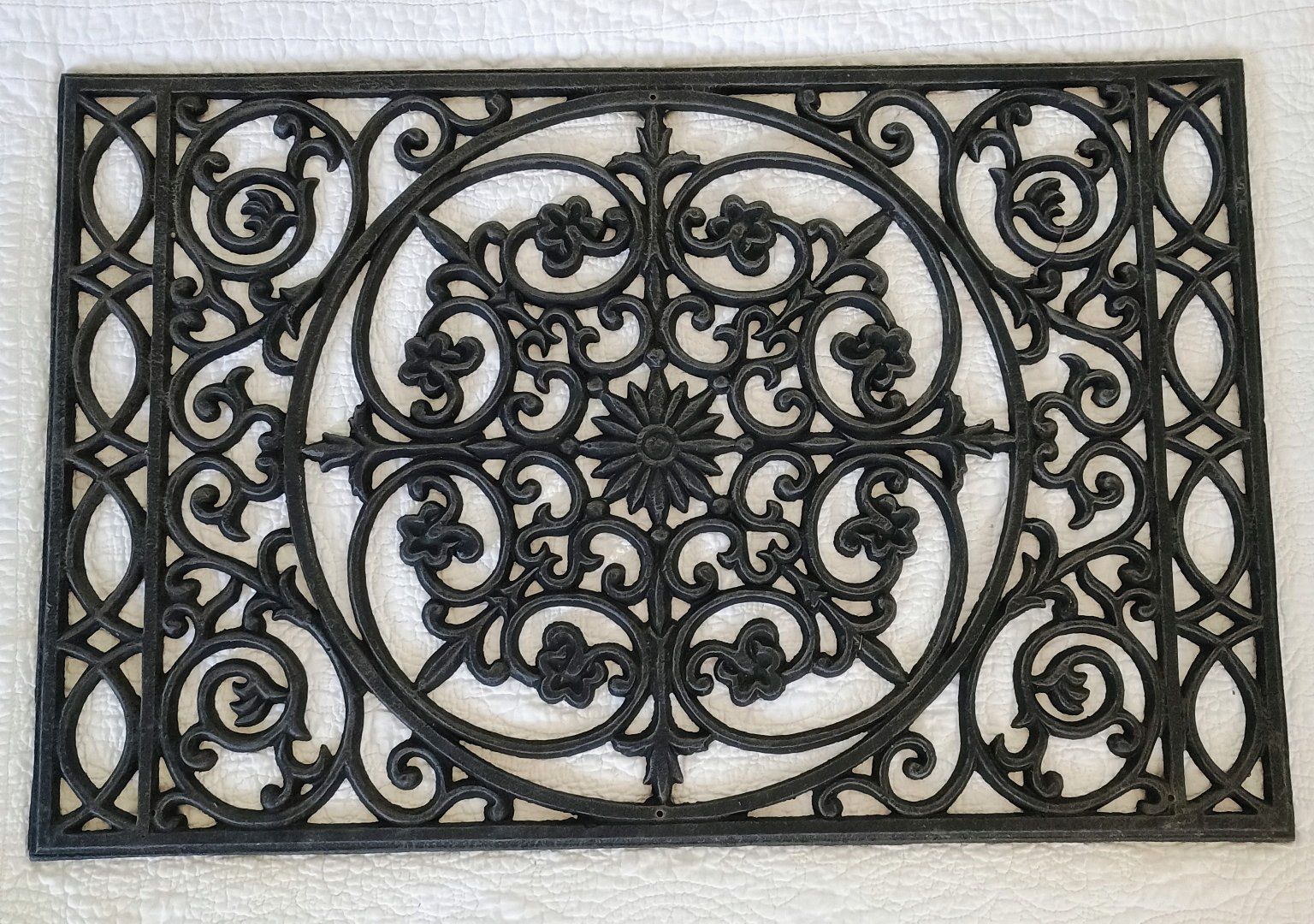 Cast Iron Ornate Wall