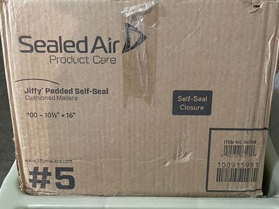 100 Self Seal Padded Envelopes 10.5 X 16