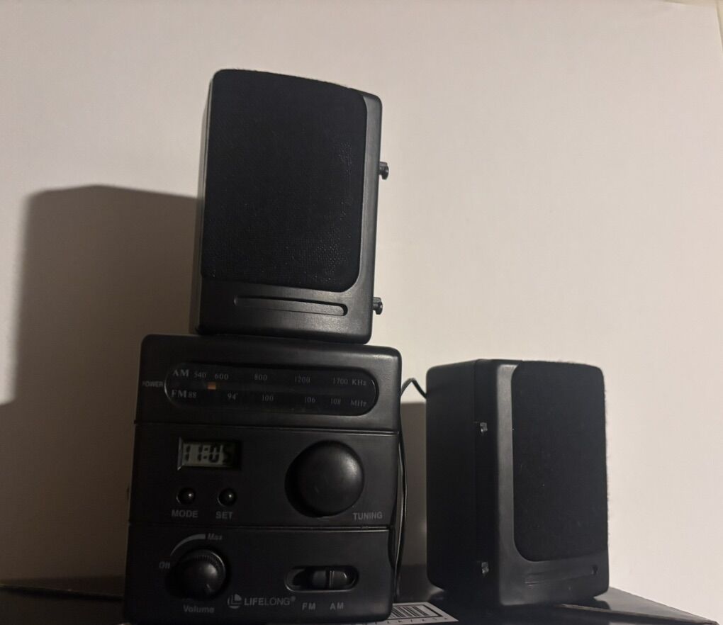 Vintage Mini Boombox (working)