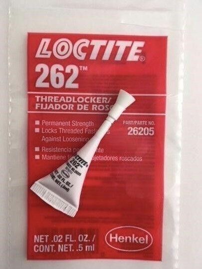 20pk Loctite 262 Threadlockers 0.02oz each