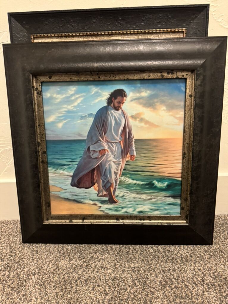 Be Still My Soul christ Art framed print