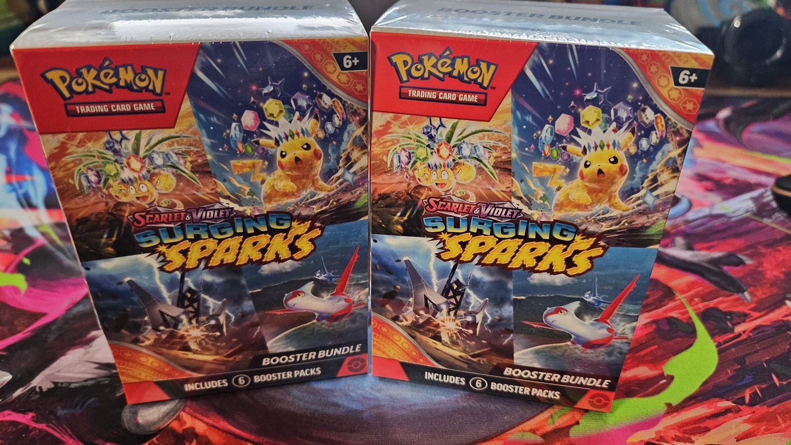 Pokemon Surging Sparks Booster Bundle 2